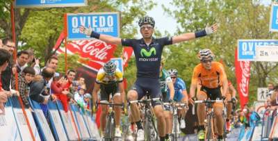 Dani Moreno gana la segunda etapa en la Vuelta a Asturias