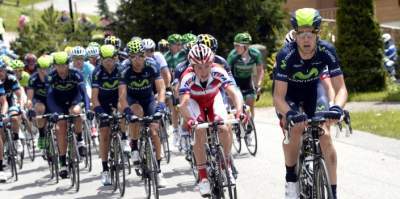 Valverde cuarto en la Dauphine antes de la crono de hoy