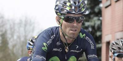 Alejandro Valverde valiente en la Dauphine