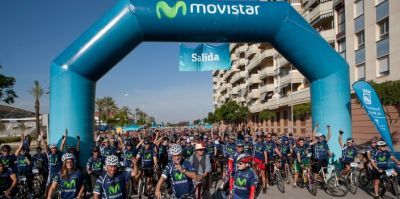 Más de 4000 personas en la marcha Movistar de Málaga