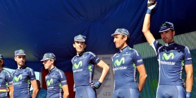 Movistar mejor equipo en la tercera etapa del Tour Down Under