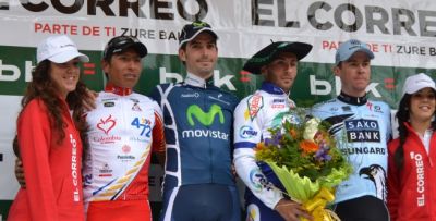 El Movistar Team alcanza el podio en Amorebieta