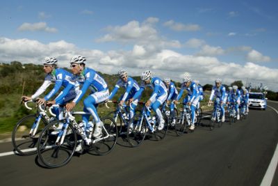 El equipo Alemán NETAPP  en Andalucía