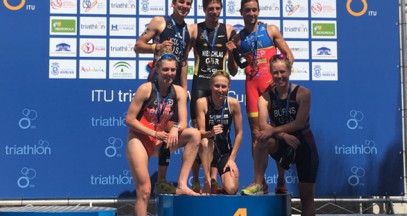 Uxío Abuín consigue el bronce en la Copa del Mundo de Huelva