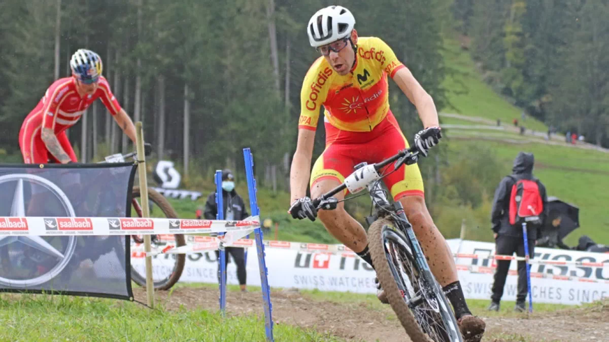 Valero y Mantecón se meten en el Top 20 del mundial de XCO Leogang 2020