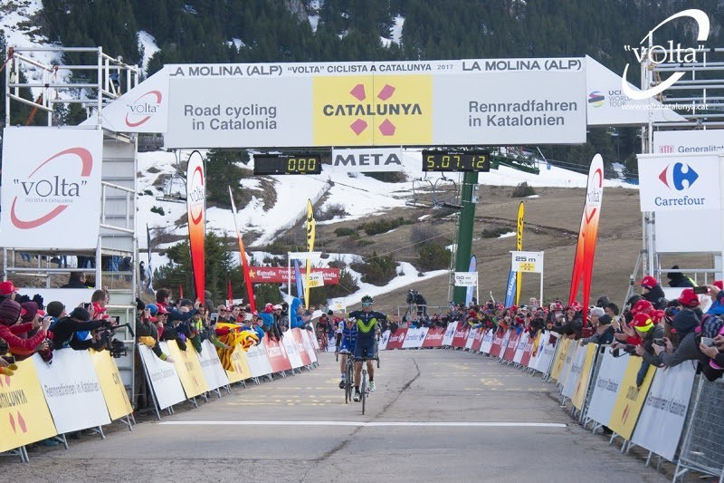 Vallter 2000 y La Molina acogerán dos llegadas de La Volta