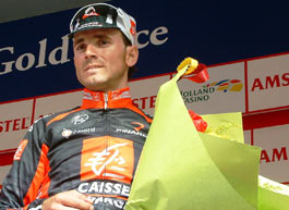 Alejandro Valverde sube al podio en la Amstel Gold Race