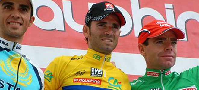 Alejandro Valverde logra su segunda Dauphine Libere Alejandro Valverde logra su segunda Dauphine Libere