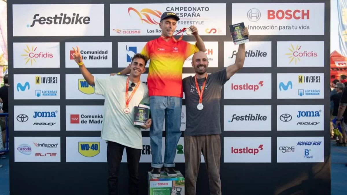 Varo Hernández, campeón de España de BMX Freestyle Flatland