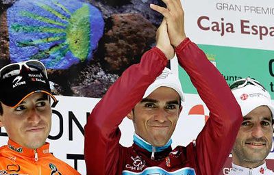 Alberto Contador se hace con la Vuelta a Castilla León