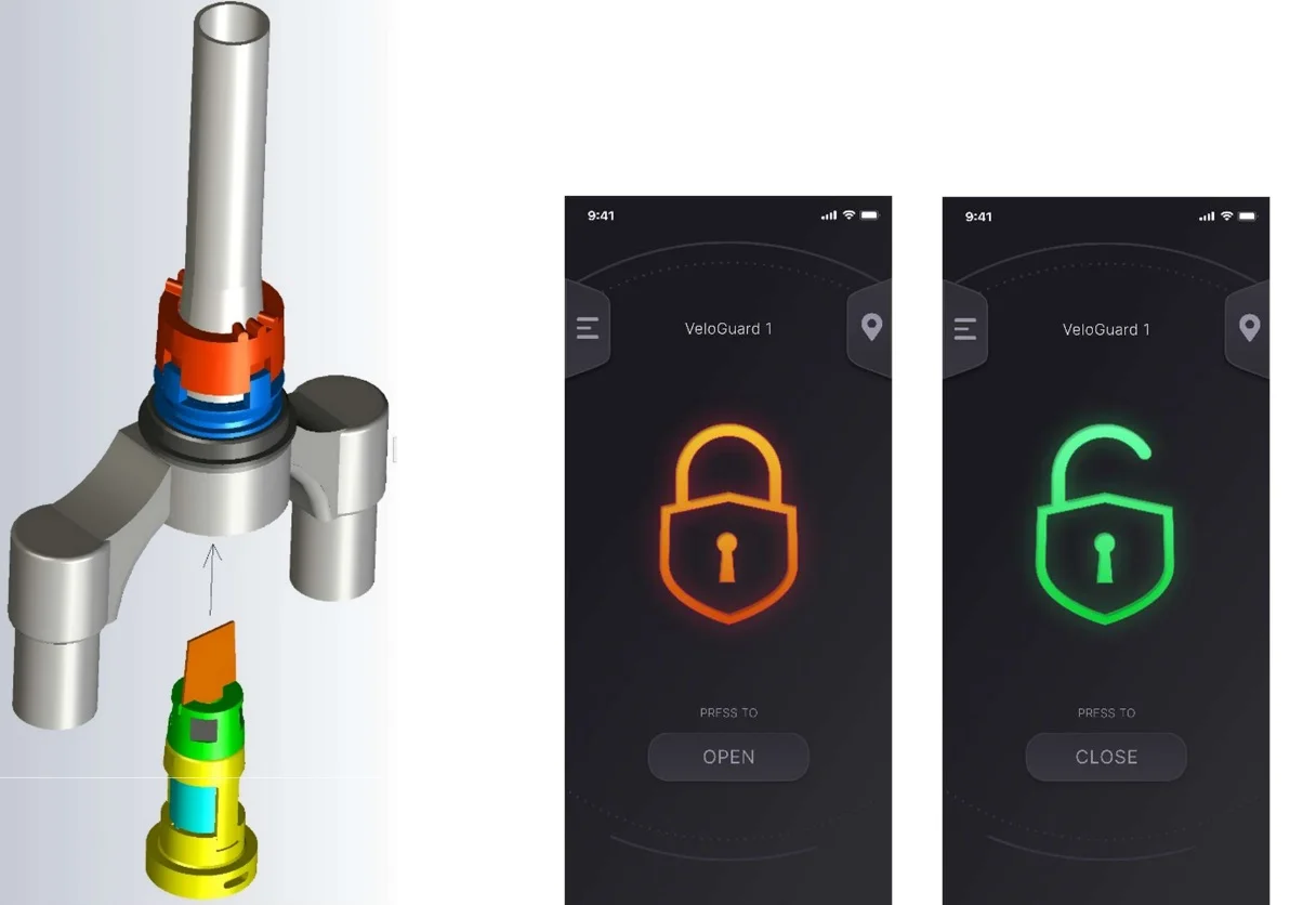 VELO-GUARD antirrobo quíntuple para e- bikes