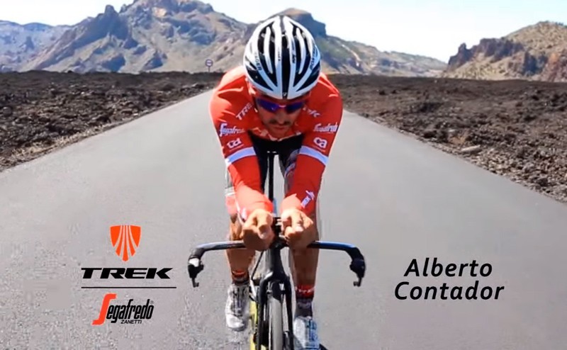 Vídeo Alberto Contador: Así entrena en las Islas Canarias