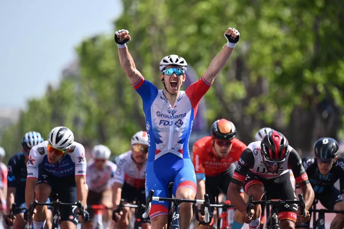 Vídeo: Arnaud Demare celebra una victoria de etapa en el Giro