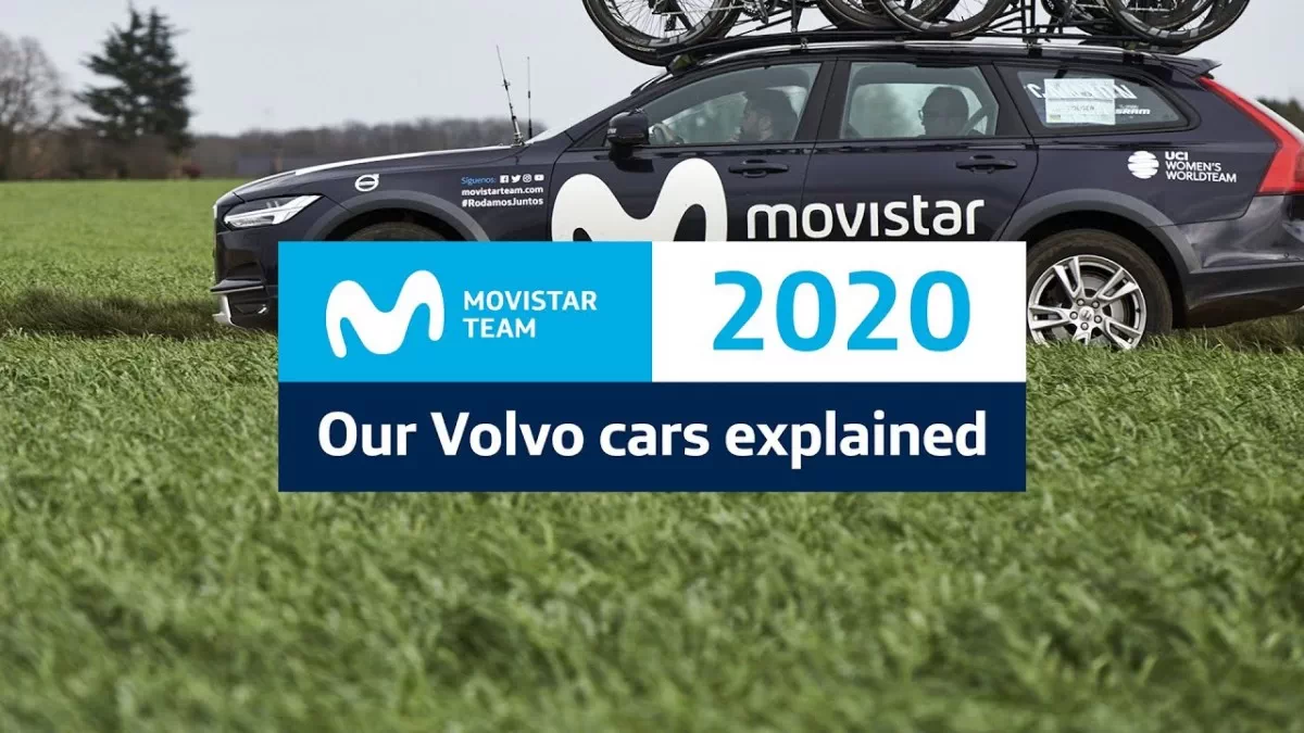 Vídeo: Así están equipados los coches Volvo del Movistar Team