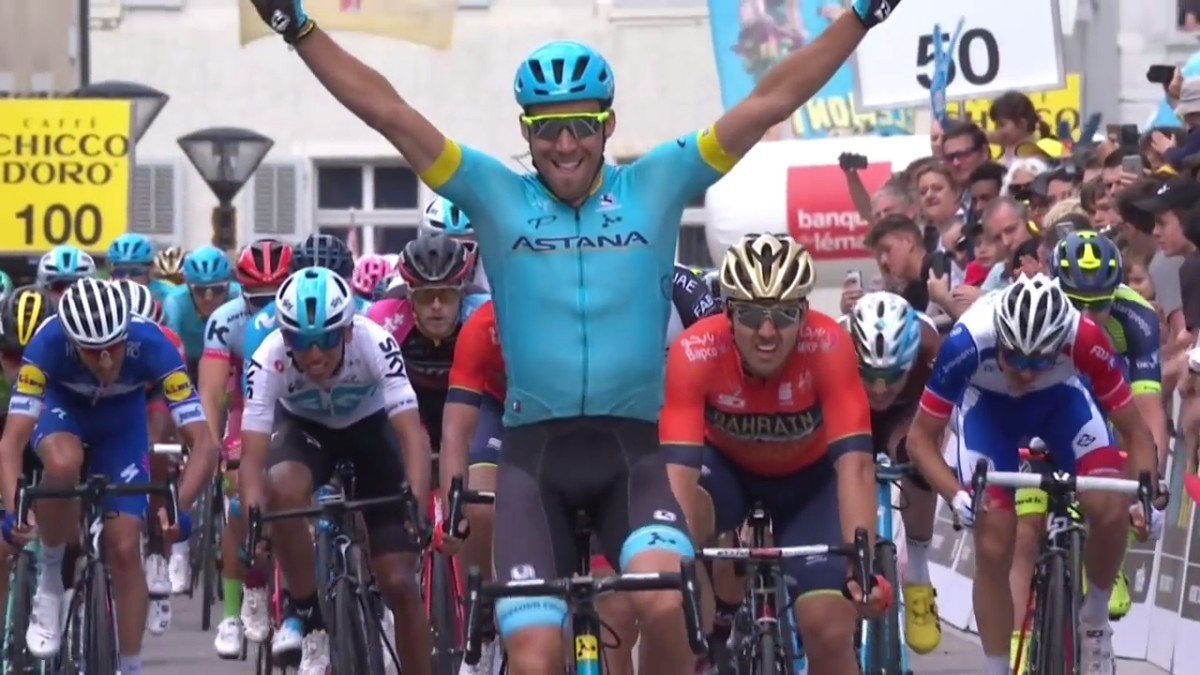 Vídeo: Así fue la victoria de Omar Fraile en la primera del Tour de Romandia