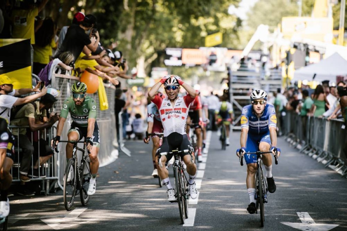 Vídeo: Caleb Ewan gana antes de la montaña