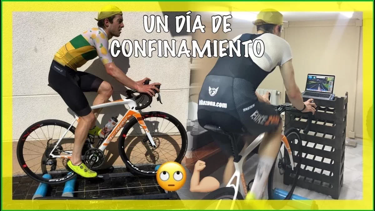 Vídeo: El día a día de un ciciclista amateur confinado por el Coronavirus