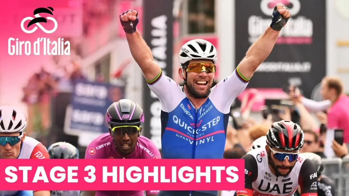 Vídeo Giro de Italia: Así fue la victoria de Mark Cavendish en la tercera etapa