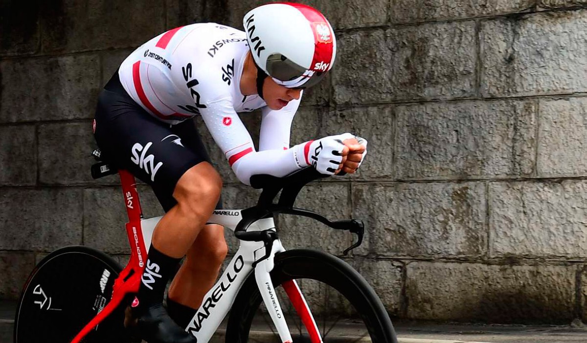 Vídeo: Michal Kwiatkowski voló para convertirse en el primer líder de la Dauphine