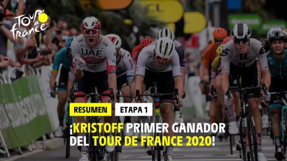 Vídeo con el resumen de la primera etapa del Tour de Francia 2020