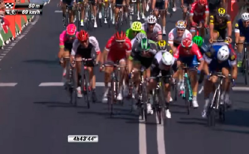 Vídeo: Triunfo histórico de Cavendish en el Tour de Francia