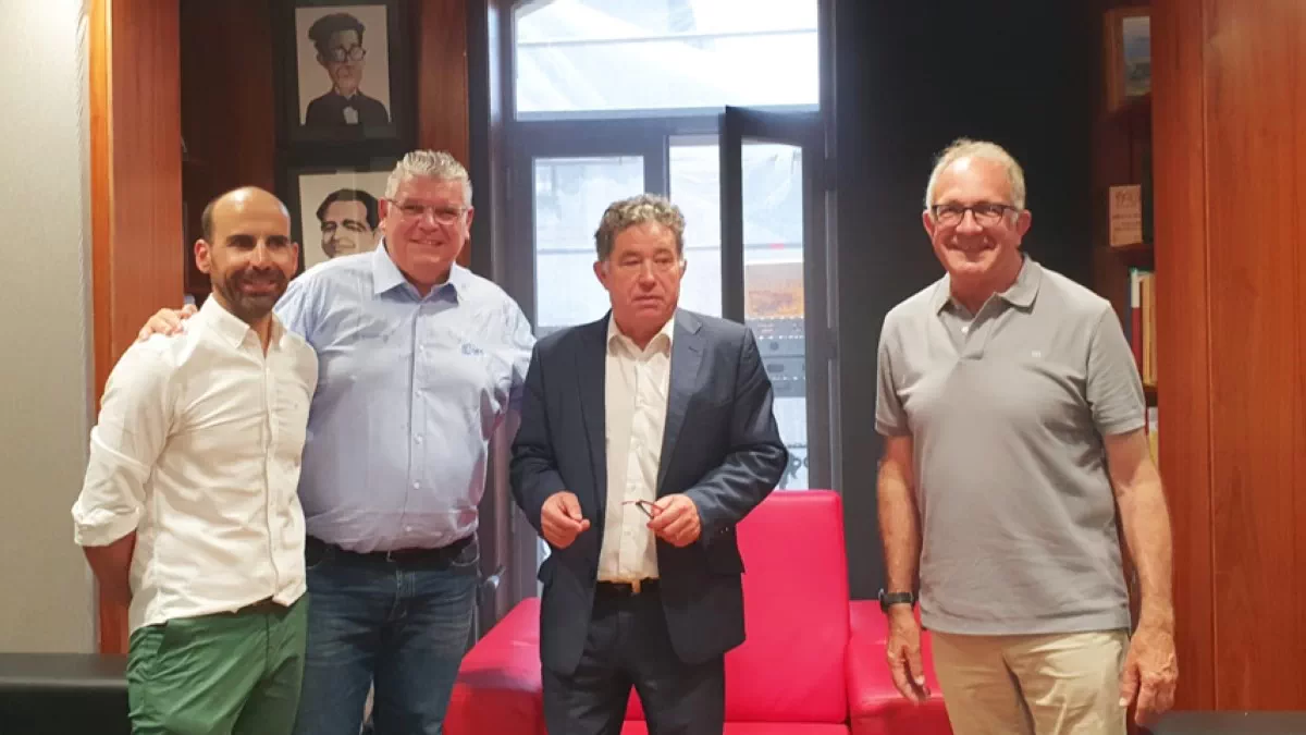 Visita en Pontevedra al escenario del Campeonato de Europa de Ciclocross 2024