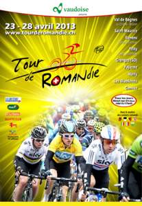 Corredores Tour de Romandia 2013