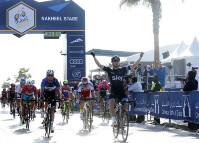 Viviani gana la segunda etapa del Dubai Tour