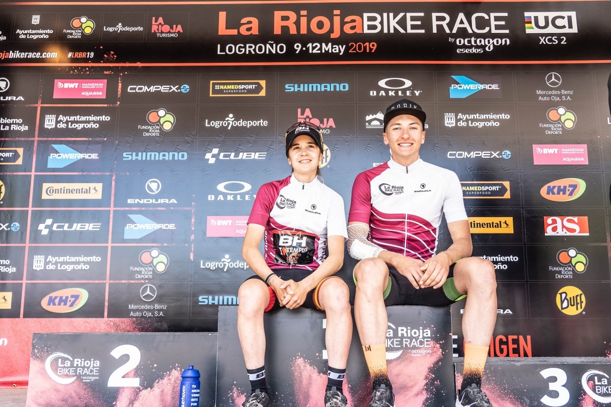 Vlad Dascalu y Rocío del Alba García se llevan la Rioja Bike Race