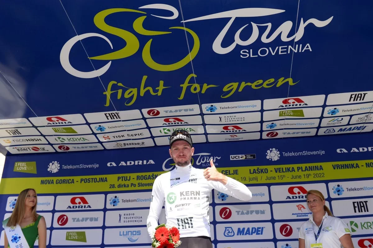 Vojtech Repa logra el maillot blanco y quinto puesto en la general del Tour de Eslovenia