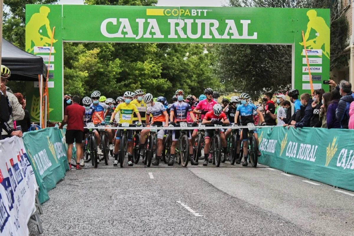 Volvió la competición con la Copa Caja Rural BTT de Estella