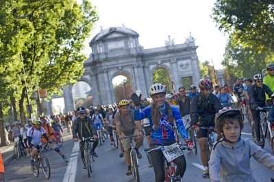 Vuelve la fiesta de la bicicleta a Madrid