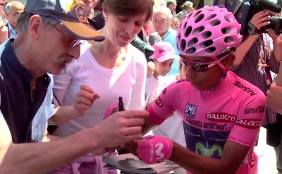 Vídeo: así fue el día más feliz de Nairo Quintana