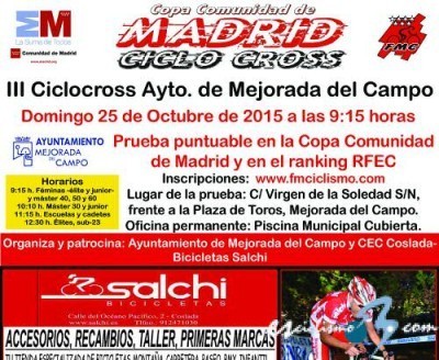 Vídeo: III Gran Premio Ciclocross Mejorada del Campo