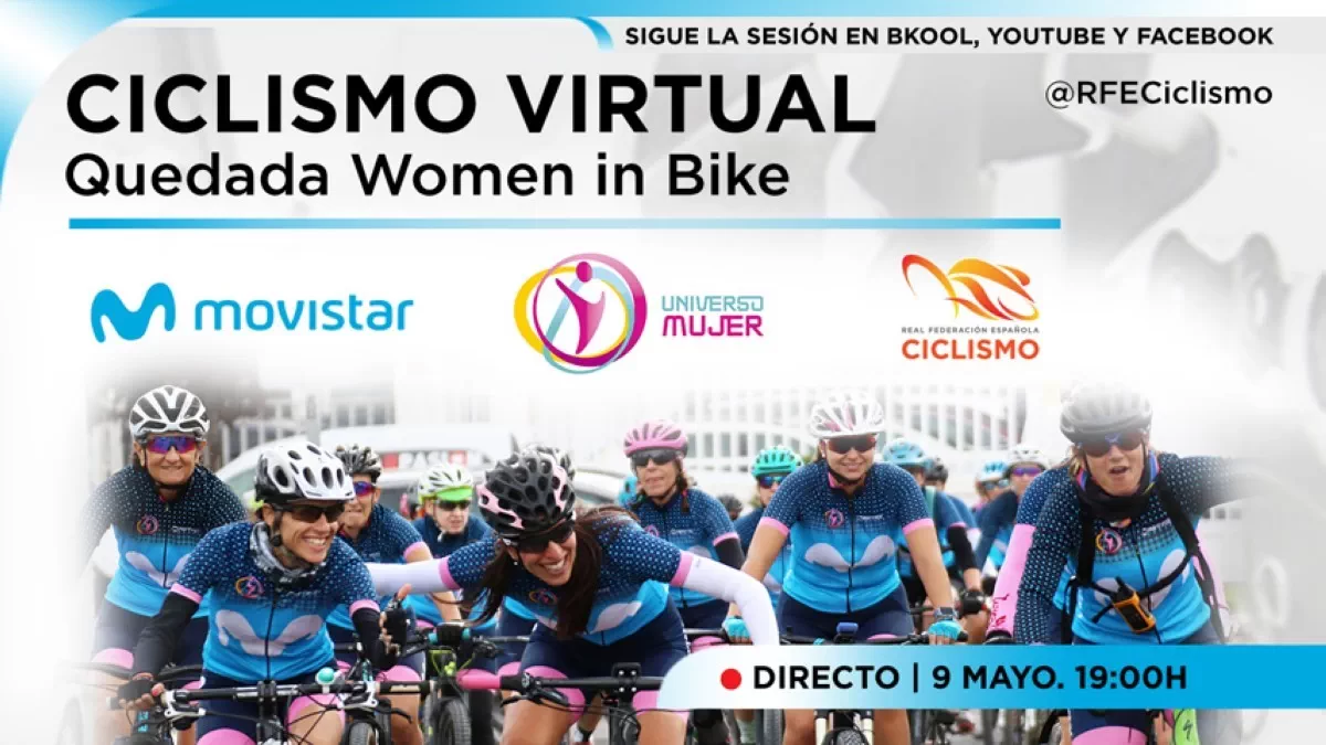 Women in bike rodará de forma virtual este próximo sábado