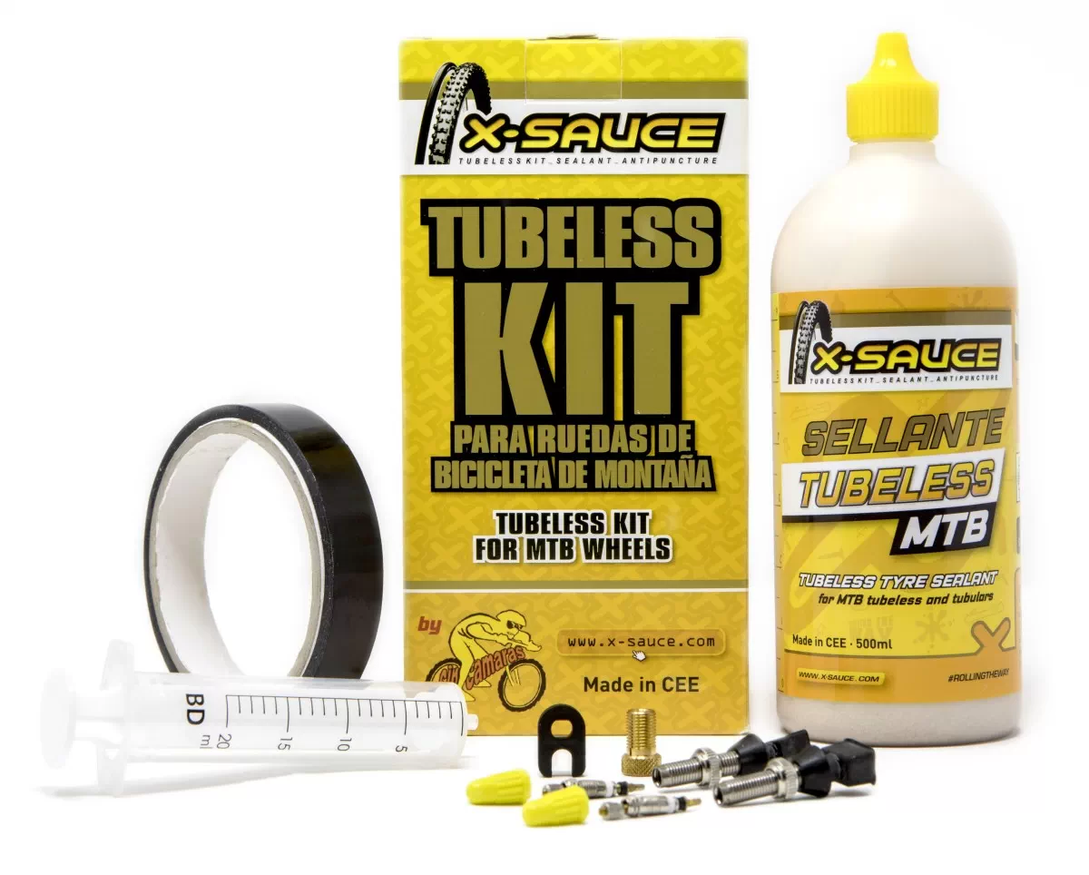 X-Sauce renueva y mejora su Kit Tubeless