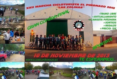 XXII Marcha Cicloturista El Piñonazo 2013 Las Colinas