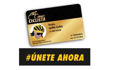 Ya puedes disfrutar del carnet ciclista