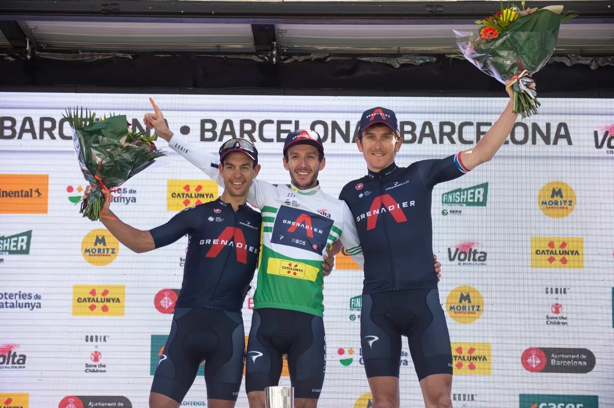 Yates, Porte y Thomas firman un triplete histórico  en La Volta