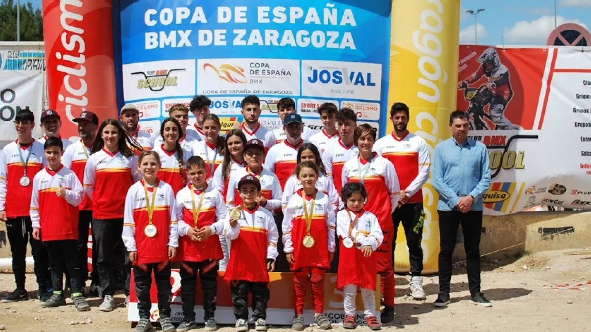 Zaragoza vibra con la Copa de España de BMX