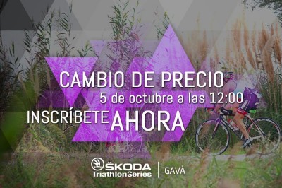 Últimos dorsales para la ŠKODA Triathlon Series